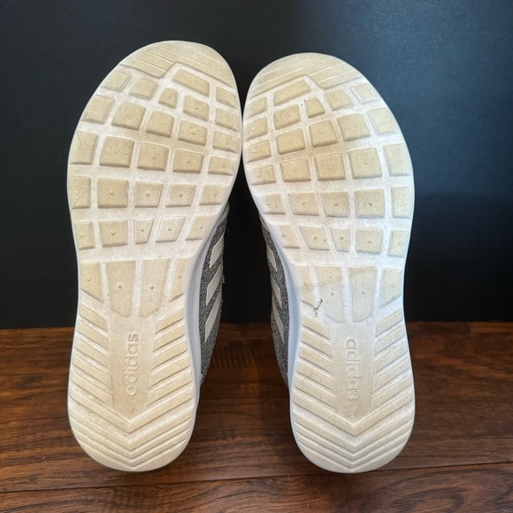 Adidas Cloudfoam Grey White Sneakers - Picture 7 of 9